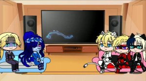 Реакция детей персонажей Леди баг и Супер кота на родителей 3 часть. моя ау