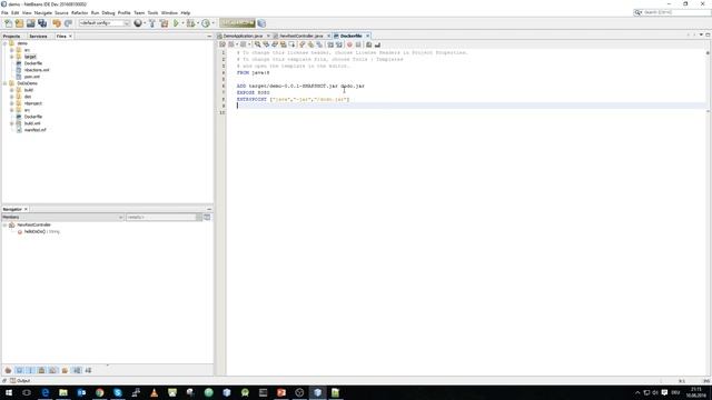 Spring in Docker with Netbeans смотреть онлайн