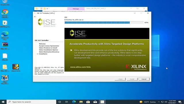 Complete Installation of Xilinx 14.7 with License 2021 смотреть онлайн