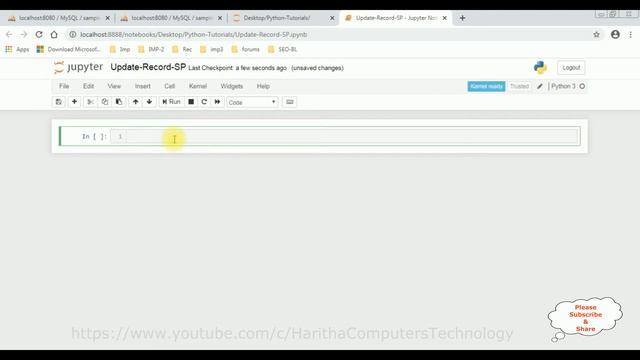 Python Tutorial Update Record Stored Procedures MySQL 5.7 смотреть онлайн