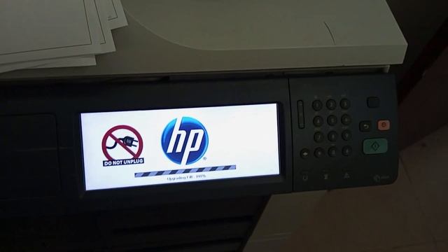HP 4555 MFP Firmware Update - Software Update