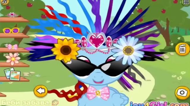 Мой маленький пони ▬ ТОП игры для девочек смотреть онлайн