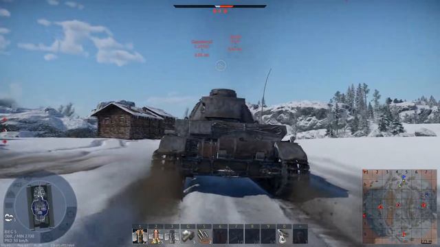 War Thunder Pz.IV F2 vs plane смотреть онлайн