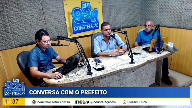 CONVERSA COM O PREFEITO- 24/01/23 - WhatsApp: 3271-4092. #compartilhe #ConstelaçãoFM смотреть онлайн