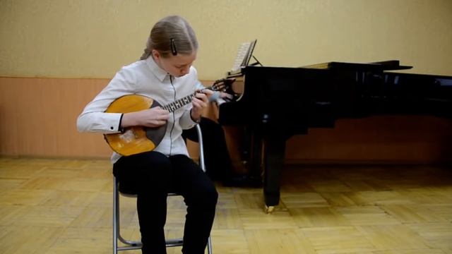 Носовська Анастасія (домра) - А. Андрєєв Вальс "Метелик" смотреть онлайн