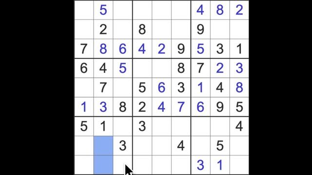 Sudoku solution – The Guardian sudoku 1 July 2023 Expert level смотреть онлайн