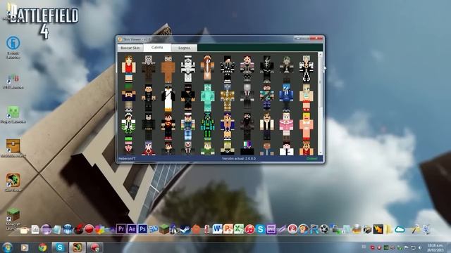 Skin Viewer v2.0 | Download Skin | Minecraft Search | HeberonYT