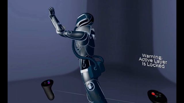 Theia - Space suit VR modeling in Gravity Sketch on Oculus Quest 2 - by Veronika Read смотреть онлайн
