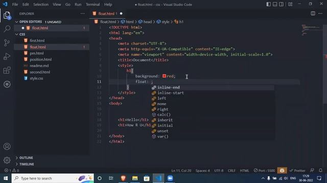 CSS Navigation Bar | Float Property | Weekday 5 PM || CSRIT India || смотреть онлайн