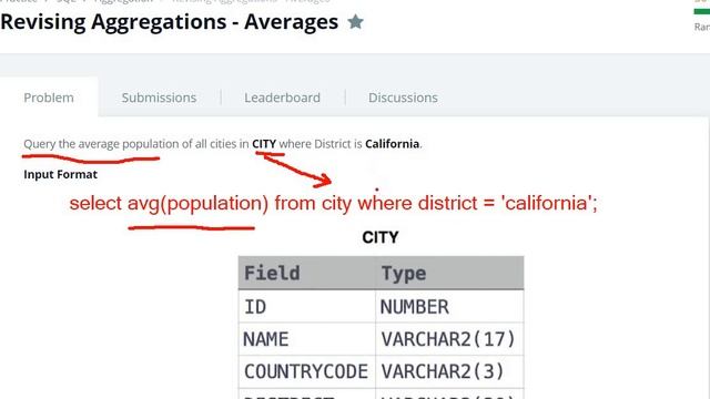 #22 Hackerrank Revising Aggregations - Averages Solution SQL | Hackerrank SQL смотреть онлайн