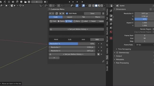 Register the Rendering Properties as a Menu [Customize Menu Editor / Blender Add-on ] смотреть онлайн