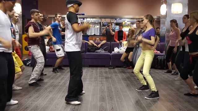 Сальса-маёвка, Томск, 02.05.13. Хорхе Камагуэй, Ксения Косилко. смотреть онлайн