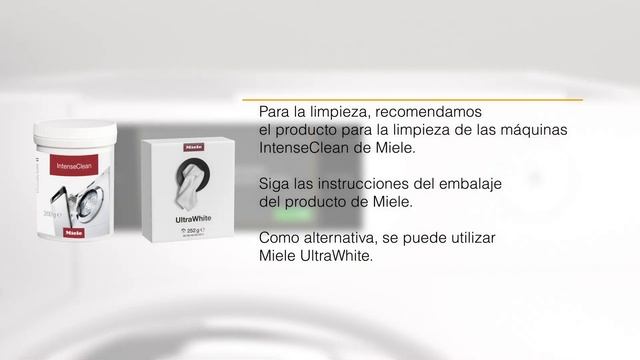 Información sobre higiene/olores en la lavadora W1 Miele | Miele смотреть онлайн