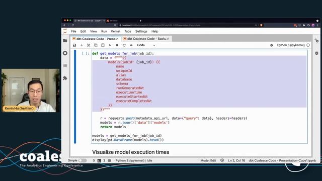 The Endpoints are the Beginning: Using dbt Cloud API to build a culture of data awareness (Kevin Hu смотреть онлайн