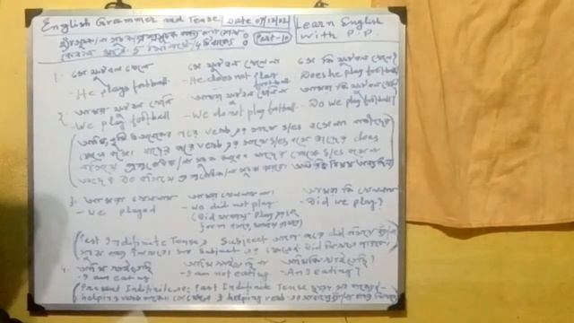 learn tenses in English grammar with examples / present, past and future смотреть онлайн