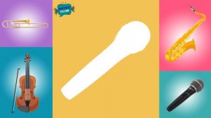 ВИКТОРИНА Музыкальные инструменты - Угадай тень - развивающие мультики Монтессори для детей