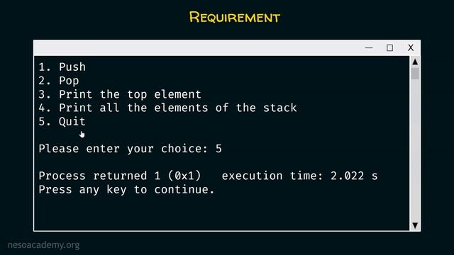 Array Implementation of Stacks (Part 4) смотреть онлайн