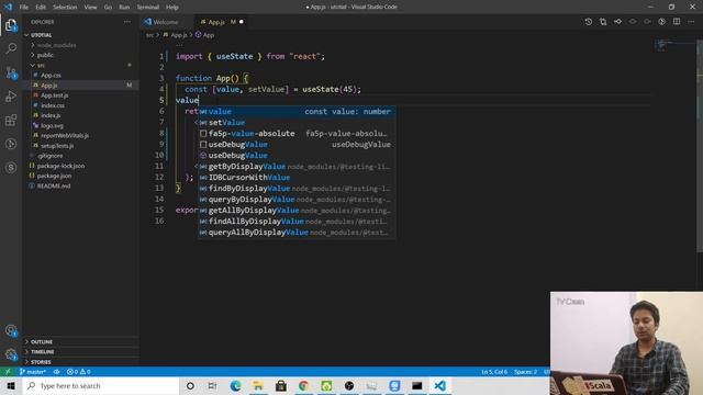 useState in React JS смотреть онлайн