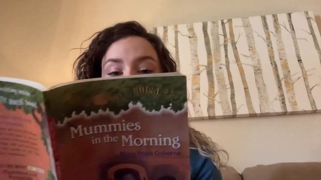 Mummies in the Morning Chapter 1 by Mary Pope Osborne! смотреть онлайн