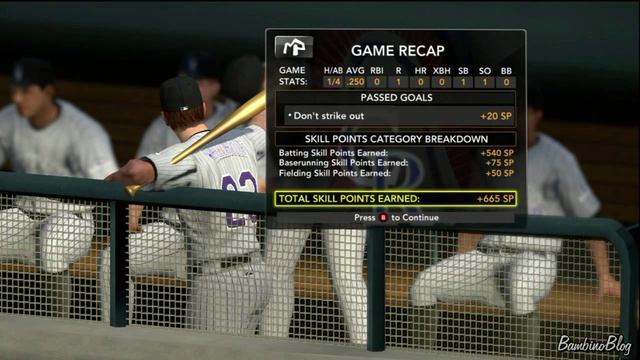 MLB2K11 Glitch :: Golden Bat Hovering In Dugout смотреть онлайн