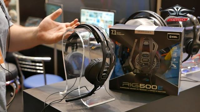 Игромир 2015. Plantronics RIG 500E смотреть онлайн