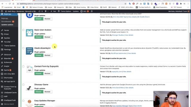 Wordpress Otomatik Güncellemeleri Kapatma ve Yönetme смотреть онлайн