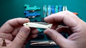 Коллекция редких складных ножей СССР необычной формы  / USSR knife collection