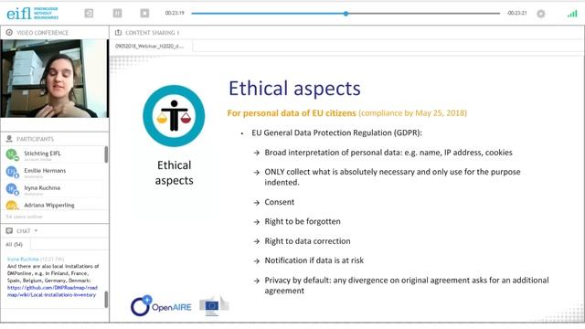 Open Research Data in Horizon 2020 смотреть онлайн
