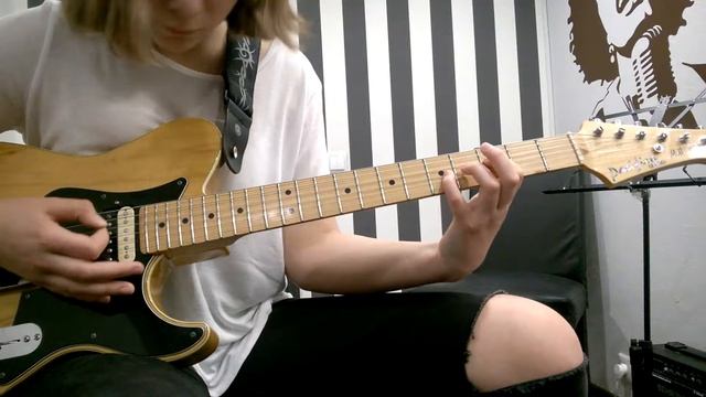 ученица Лиза разбор ч.3 - Nickelback - How You Remind Me смотреть онлайн