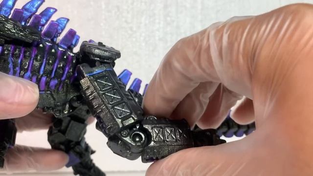 Purple mecha Godzilla design and custom made legendary Godzilla смотреть онлайн