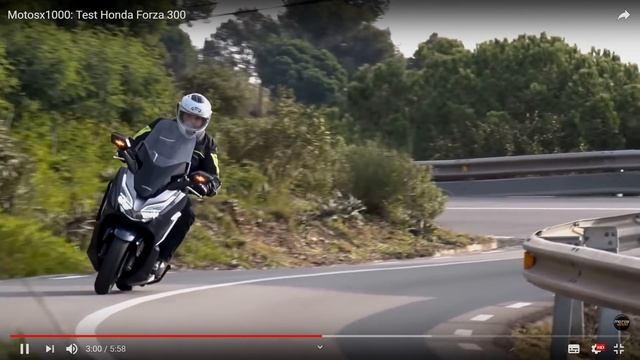 Honda Forza 300 2018 (перевод). смотреть онлайн