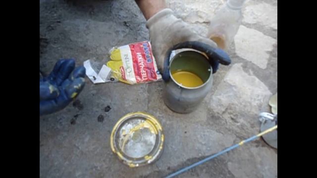 Пф 115 с эпоксидной смолой красим!!! смотреть онлайн