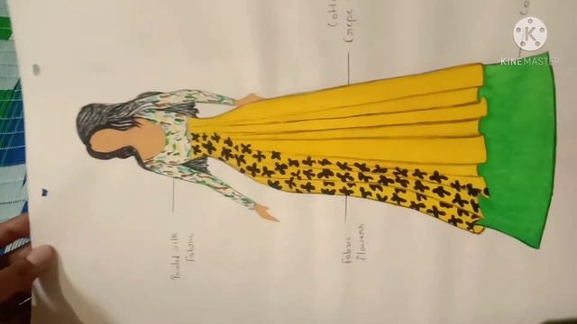 fashion illustration dresses idea# b# fashion sketches using pen, pencil,water and poster colors# смотреть онлайн
