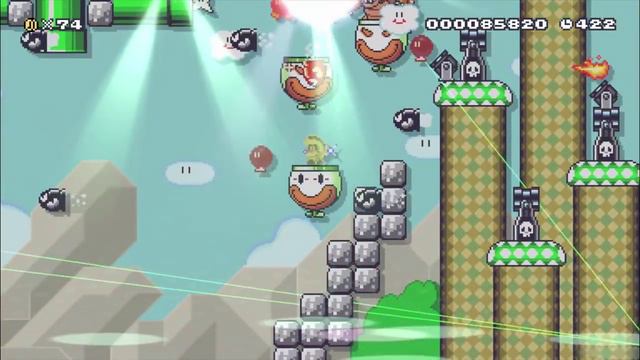 Super Mario Maker - 3 MORE levels - Trains, Parties and Football fandom. смотреть онлайн