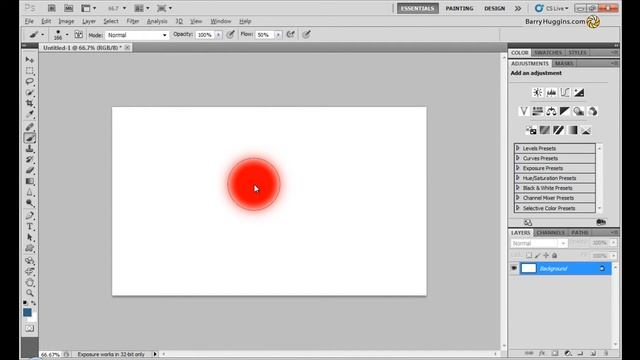 "Photoshop video quick tips" Changing the brush size and hardness keyboard shortcuts смотреть онлайн