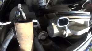 Поиск подсоса воздуха и замена прокладок дросселя на рено логан K4M