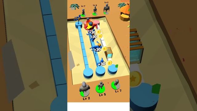 Pusher 3D - Gameplay Part 1 All Levels 1 - 11 Max Level (Android, iOS) #1 смотреть онлайн