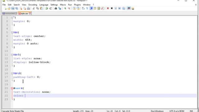 Navigation Bar In Html & CSS [How-To] Navigation Bar tutorial смотреть онлайн