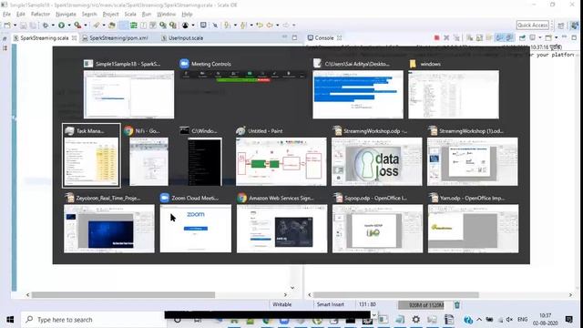 AWS Spark Streaming Kafka Elastic Search Nifi RDS Grafana - +91-7395899448 смотреть онлайн