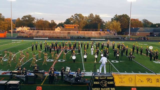 Point Pleasant Boro High School Marching Band performing "Valley of the Kings" Somerville смотреть онлайн