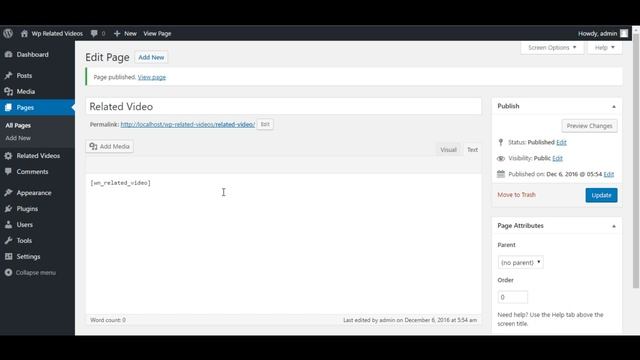 Wp Related Video - Wordpress plugin for related videos смотреть онлайн