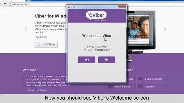 Install Viber on Windows 8, 7 PC for Free Calling смотреть онлайн