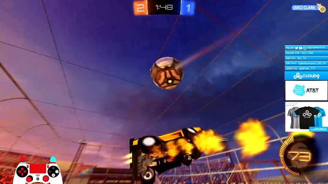 ROCKET LEAGUE STREAMSANITY 13 ! (BEST GOALS - JSTN, SQUISHY, JHZER, JWOLS, RLCS WEEK 1)