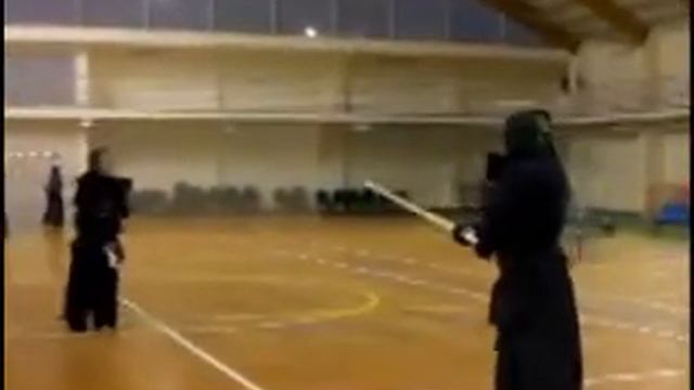 Kendo Keiko of Osaka Sensei and Ariga Sensei смотреть онлайн