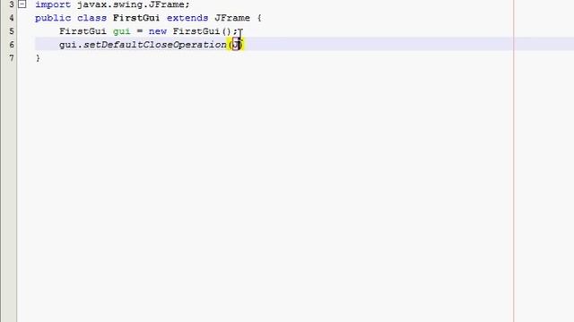 Java GUI Tutorial 1 - Creating the window смотреть онлайн