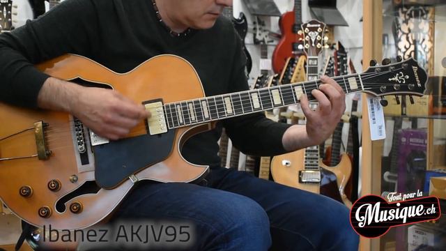 Guitares Ibanez Hollowbody : LGB-10 / AF-95fm / AKJV95 / AF-75 смотреть онлайн