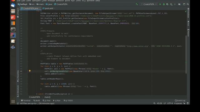 Create PDF/A with Java (itext5) смотреть онлайн