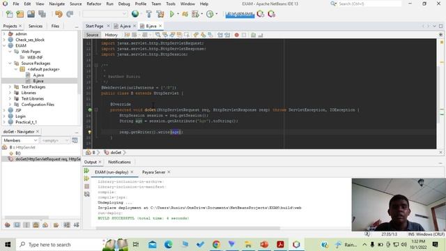 Java Server Pages (JSP) Technology Model (Lifecycle) (HF2J 04/EX/01 VIDEO 3) смотреть онлайн