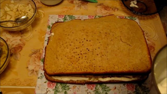 Тортик Hello Kitti на День Рождения Дочурки\\На 4 годика\\Пошаговый рецепт смотреть онлайн