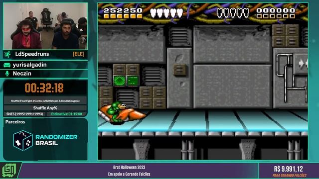 BRAT Halloween 2023: Shuffle (Final Fight 3/ Contra 3/ Battletoads & DoubleDragons) por Ld_Speedrun смотреть онлайн